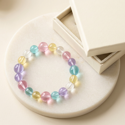 🌈 Colorful Translucent Beads | Dreamy Pastel Tones | Playful Everyday Style