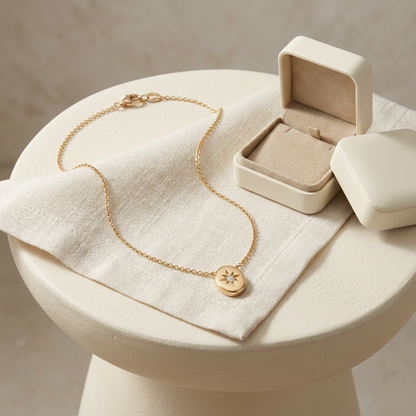 ✨ Gift-Worthy | Golden Starburst Pendant | Elegant Minimalist Necklace